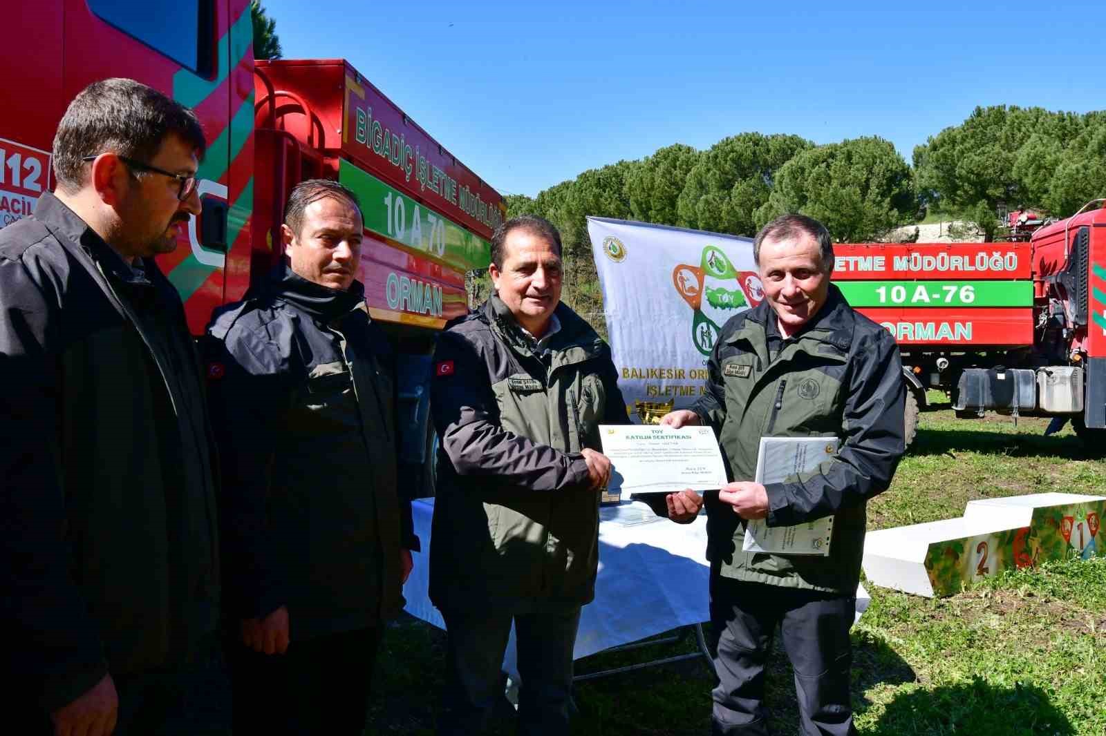 Ormancılar madalya için kıyasıya yarıştı
Ormancılar madalya için kıyasıya yarıştı