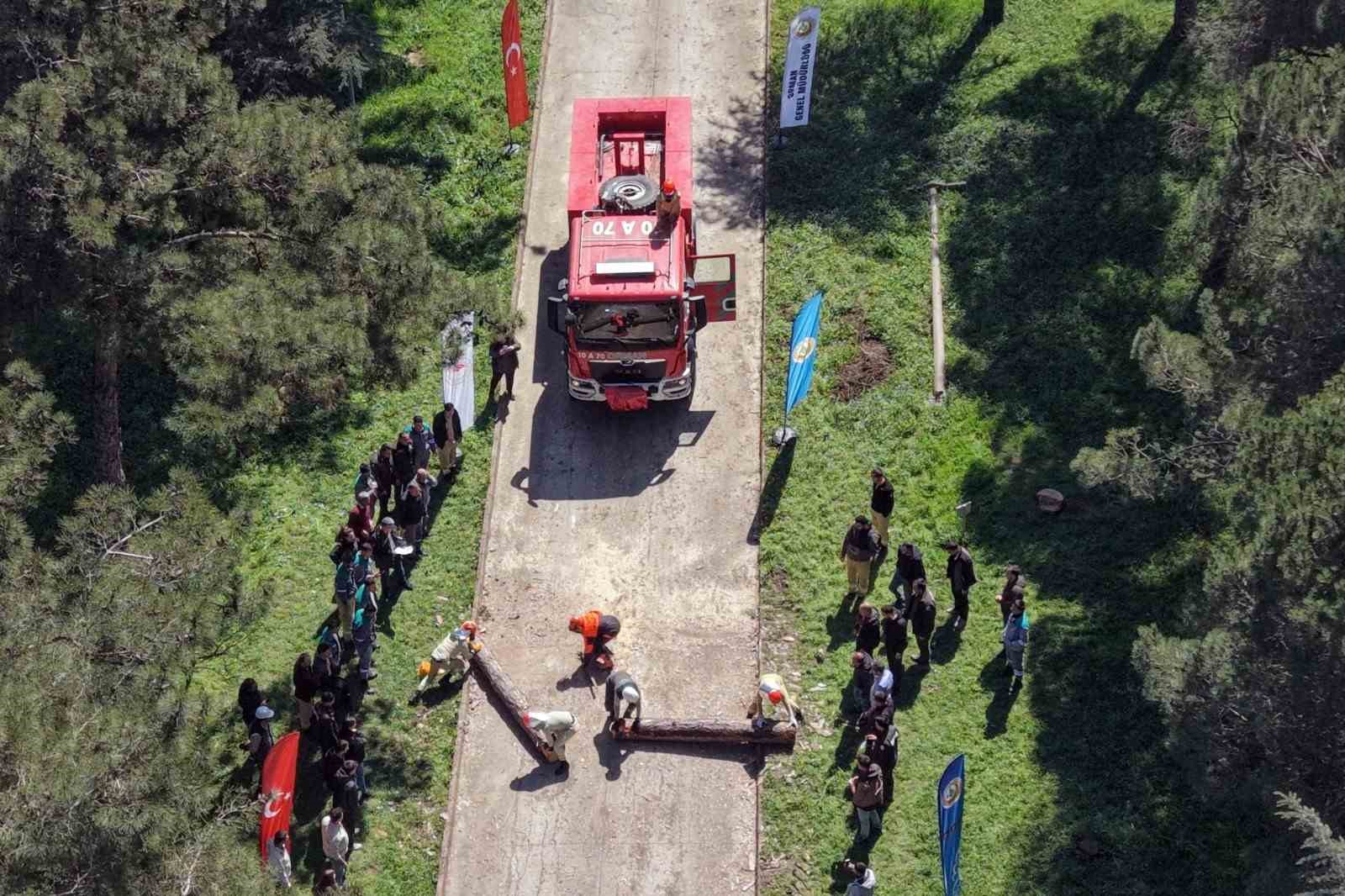 Ormancılar madalya için kıyasıya yarıştı
Ormancılar madalya için kıyasıya yarıştı