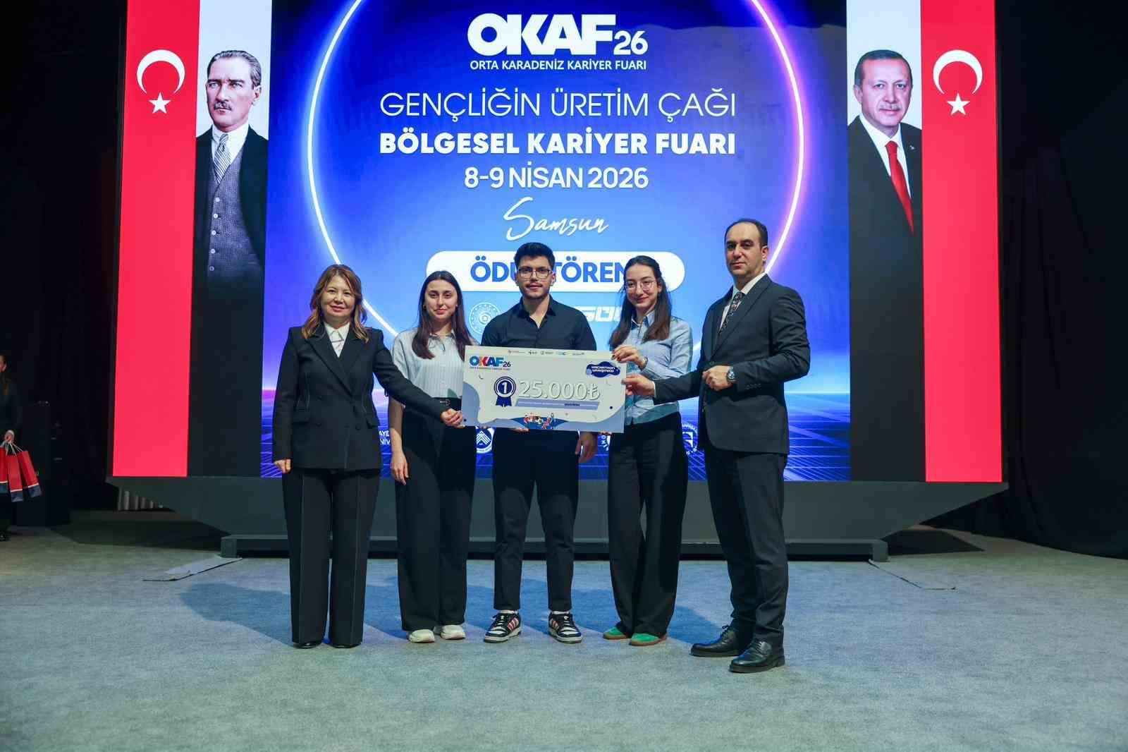 "Orta Karadeniz Kariyer Fuarı" 25 bin ziyaretçiyi ağırladı
