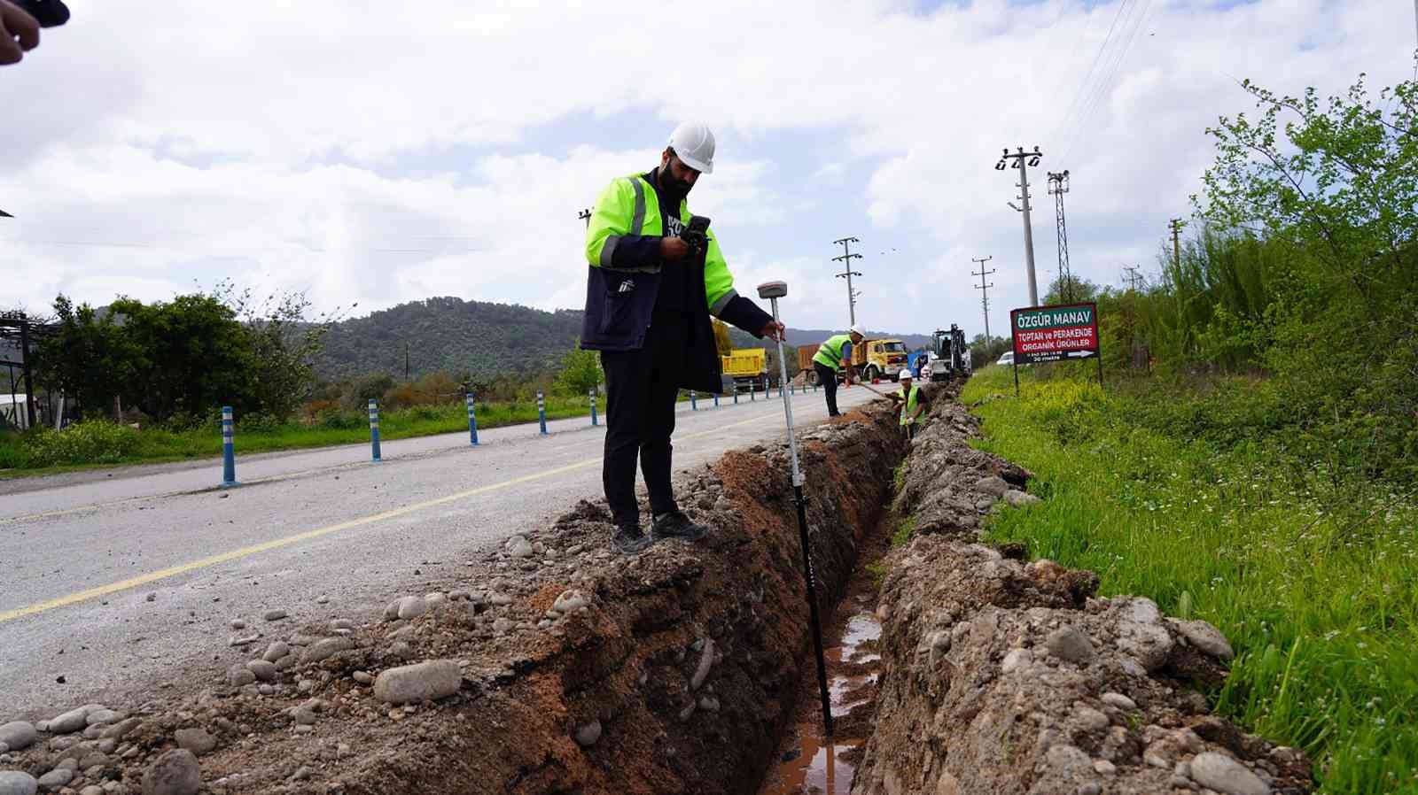Ortaca’da 4 bin 250 metre içme suyu hattı yenilendi
