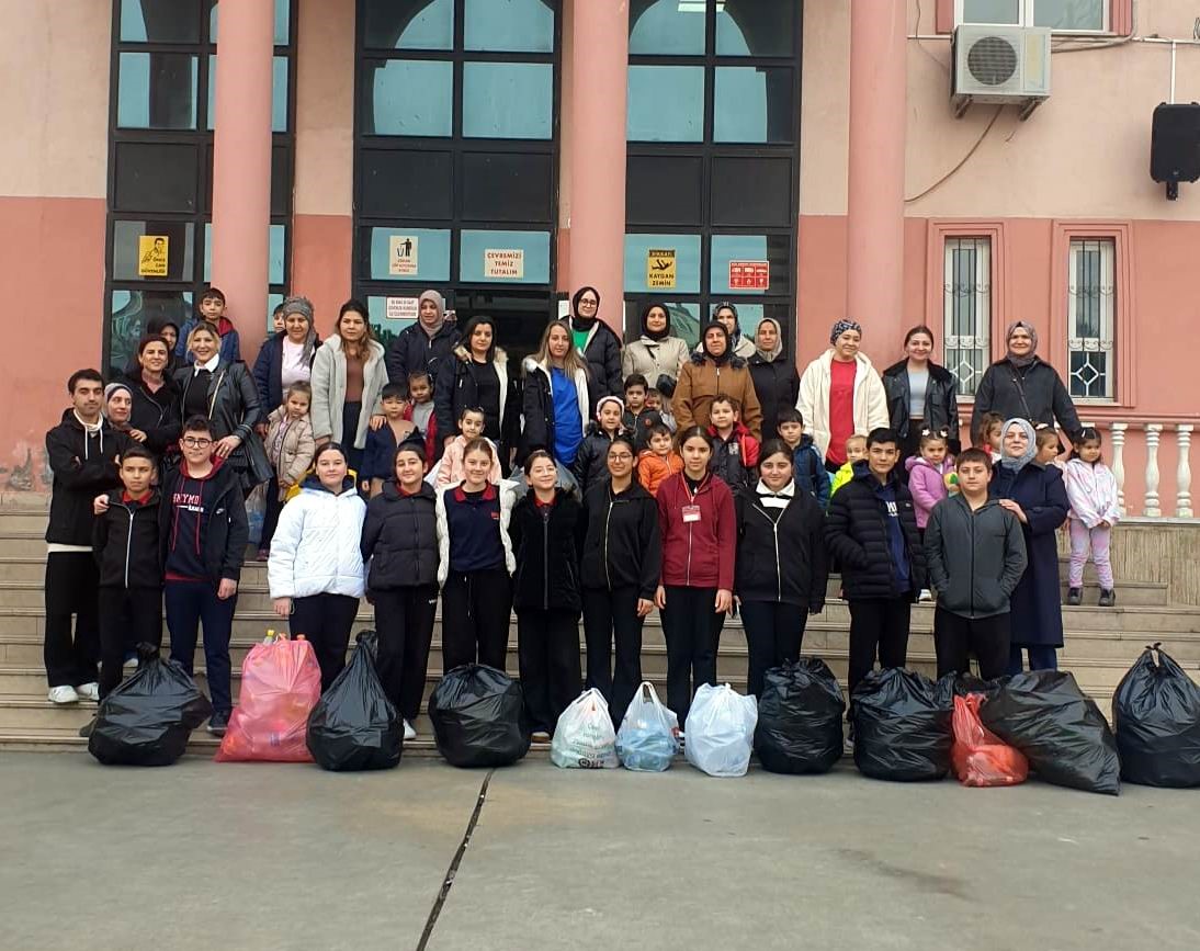 Ortaokul öğrencileri atıkları doğaya değil DOA’ya atıyor

