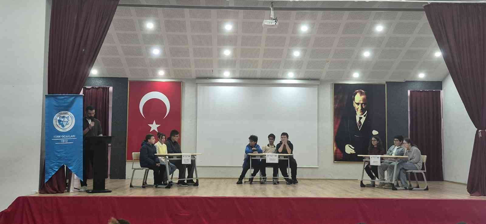 Ortaokullar arası 19. Millî Kültür Bilgi Yarışması’nda 4 okul finalde

