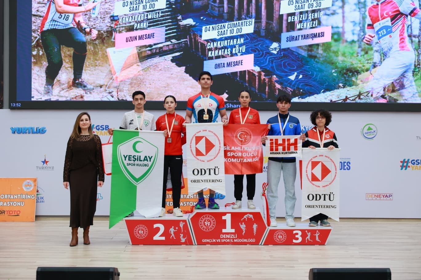Oryantiring Türkiye Şampiyonası Denizli’de gerçekleşti
Oryantiring Türkiye Şampiyonası Denizli’de gerçekleşti