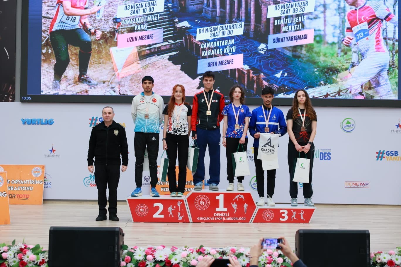 Oryantiring Türkiye Şampiyonası Denizli’de gerçekleşti
Oryantiring Türkiye Şampiyonası Denizli’de gerçekleşti