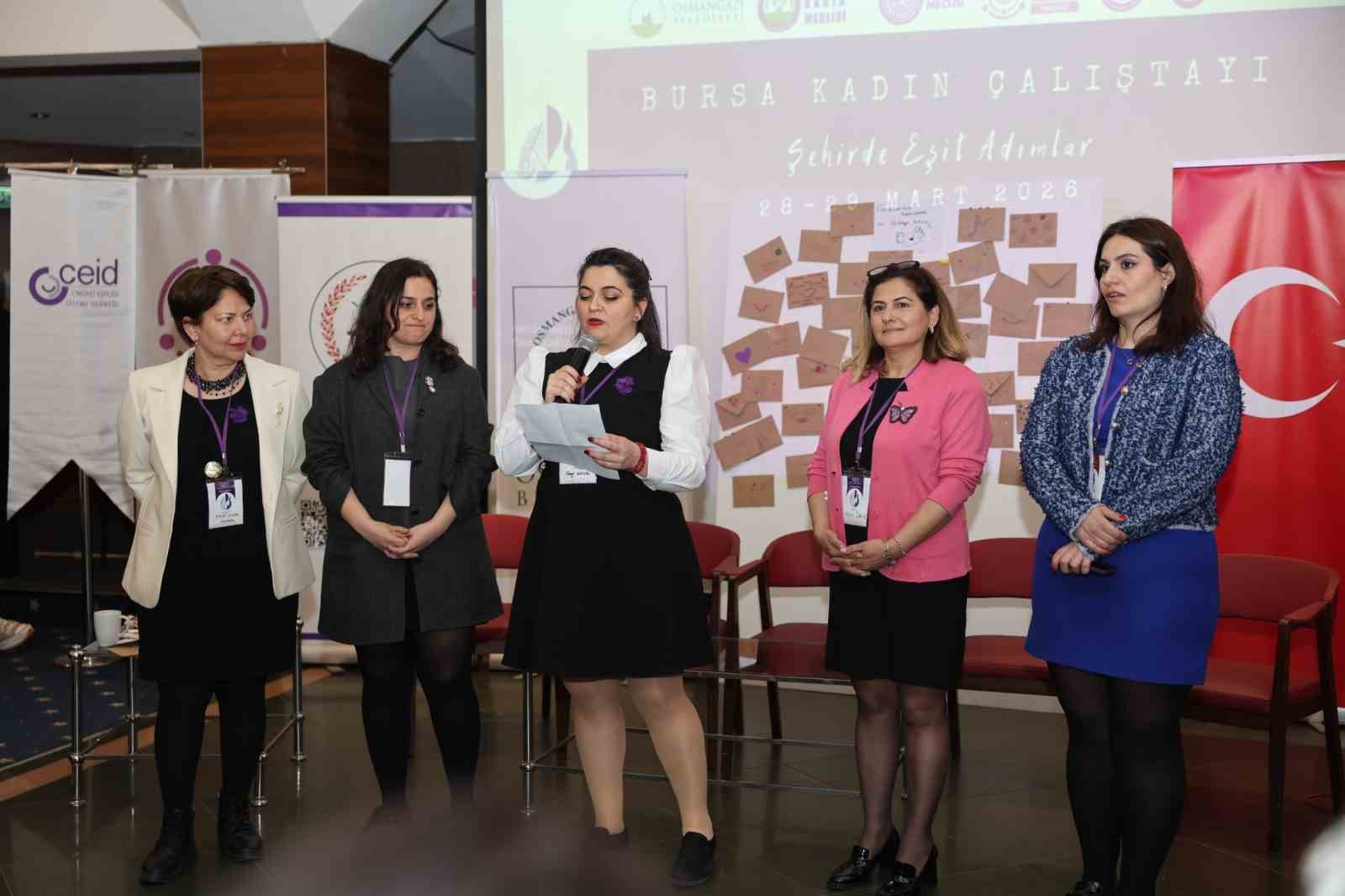 Osmangazi Belediyesi’nden Türkiye’ye örnek Kadın Çalıştayı
Osmangazi Belediyesi’nden Türkiye’ye örnek Kadın Çalıştayı