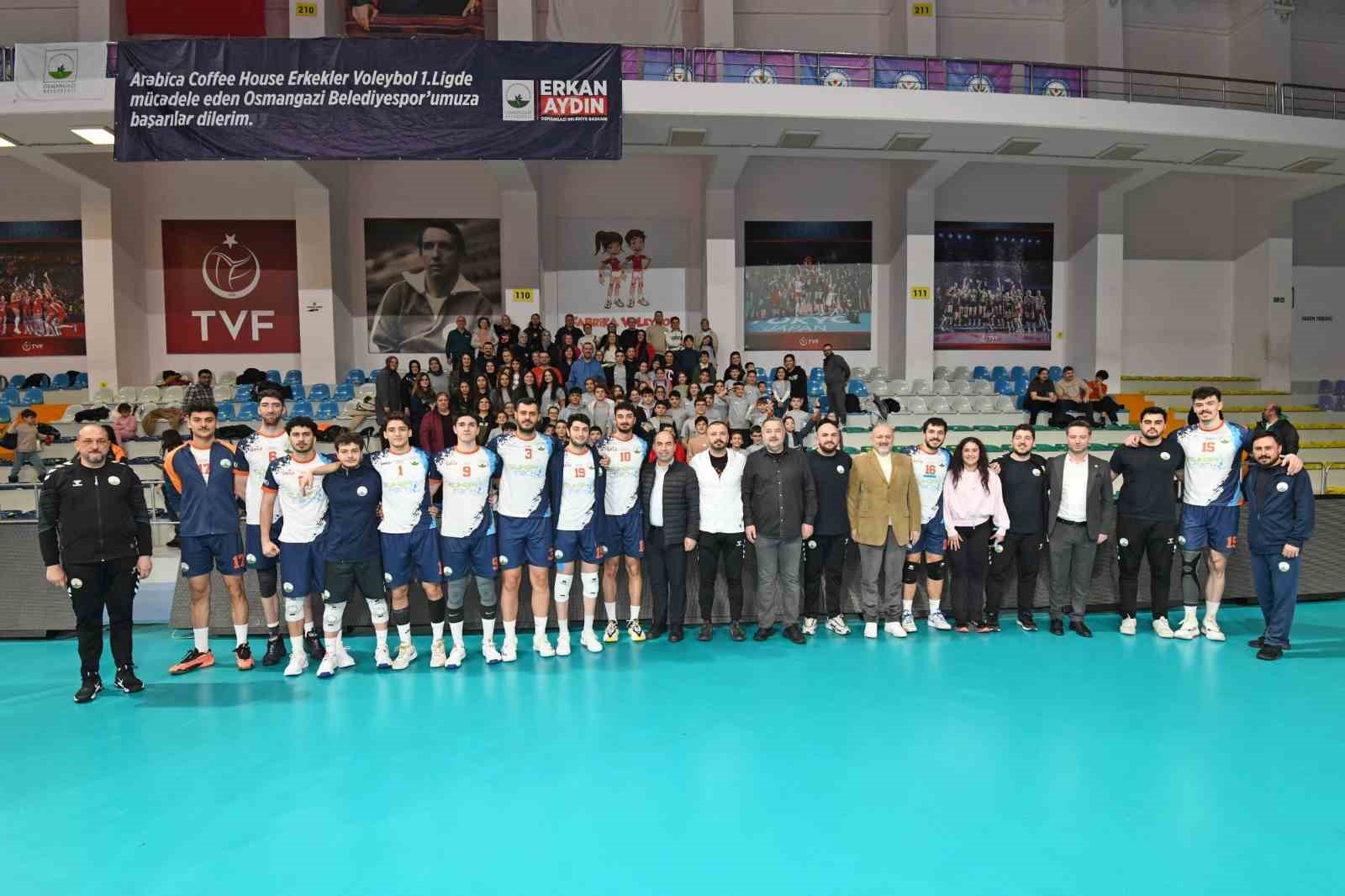 Osmangazi Belediyespor’dan rahat galibiyet
