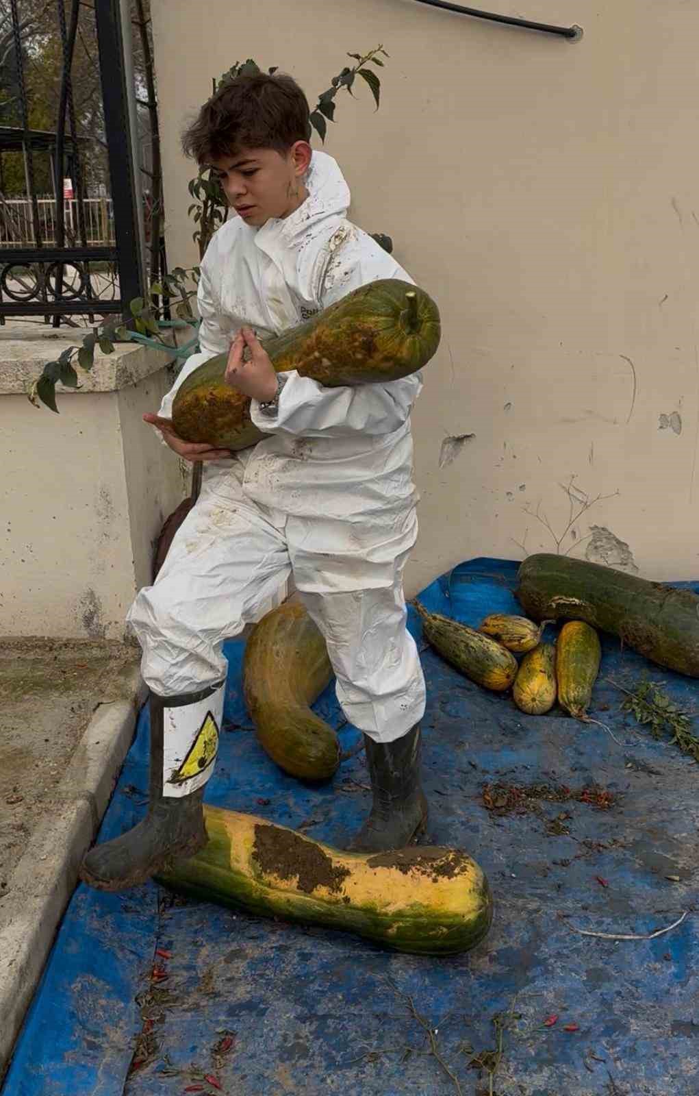 Osmangazi’de 30 kilogramlık Kıbrıs bal kabağı yetiştirildi
Osmangazi’de 30 kilogramlık Kıbrıs bal kabağı yetiştirildi