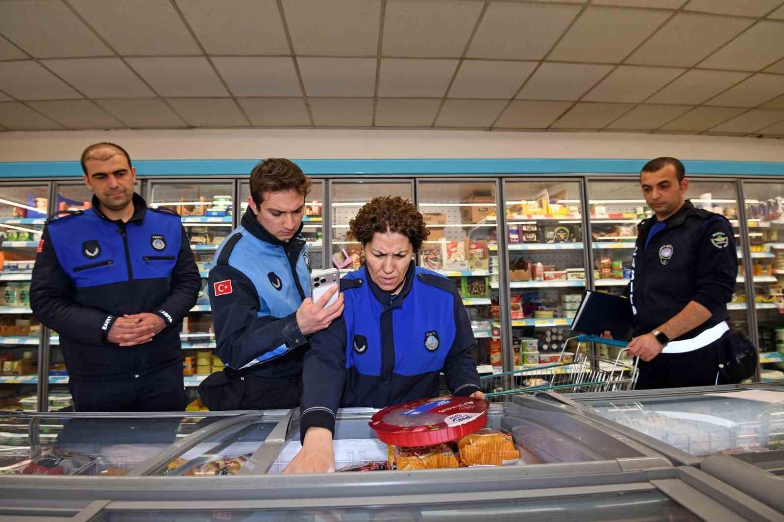 Osmangazi’de etiketlere zabıta denetimi
