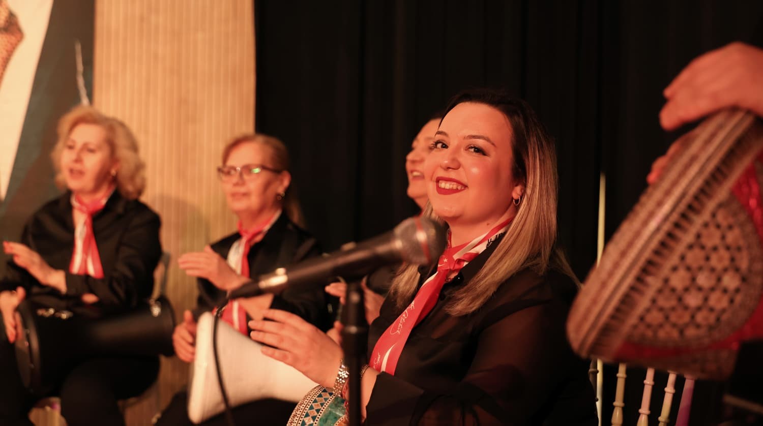 Osmangazi’de kadınlardan muhteşem ritim gösterisi
