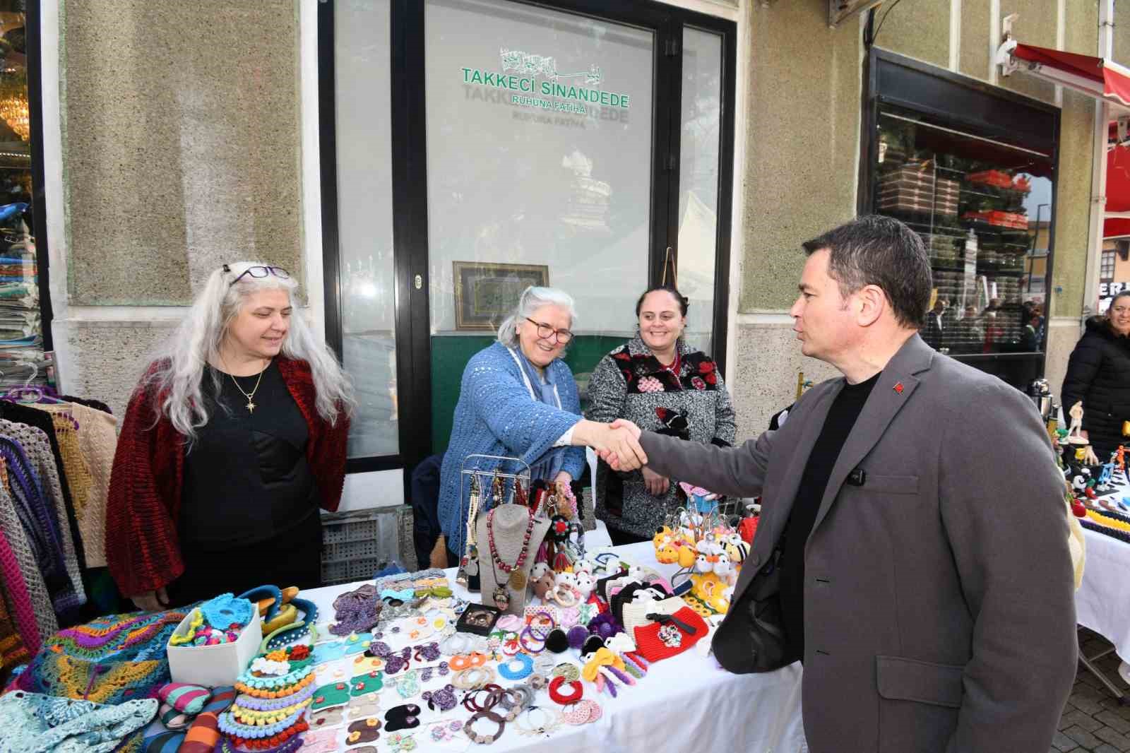 Osmangazi’de kadınların el emeği büyük beğeni topladı
