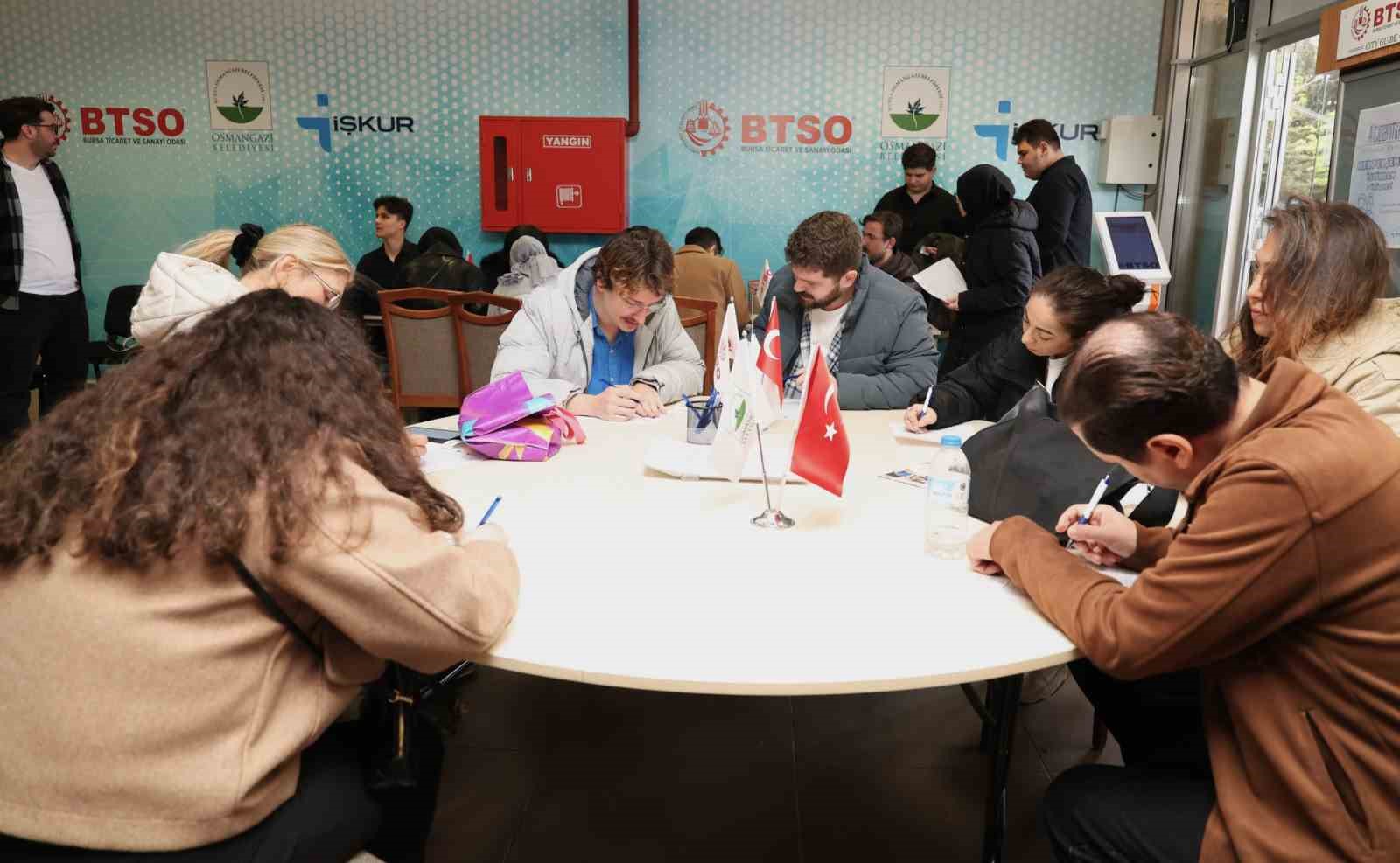 Osmangazi’de vatandaşlara iş olanağı sağlayan buluşmalar
Osmangazi’de vatandaşlara iş olanağı sağlayan buluşmalar