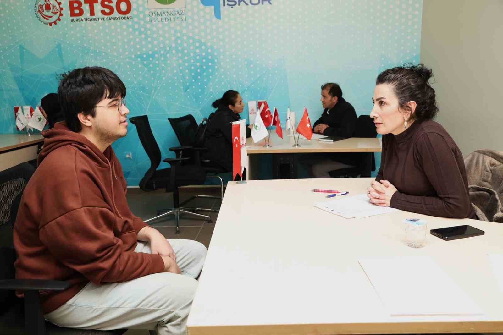 Osmangazi’de vatandaşlara iş olanağı sağlayan buluşmalar
Osmangazi’de vatandaşlara iş olanağı sağlayan buluşmalar
