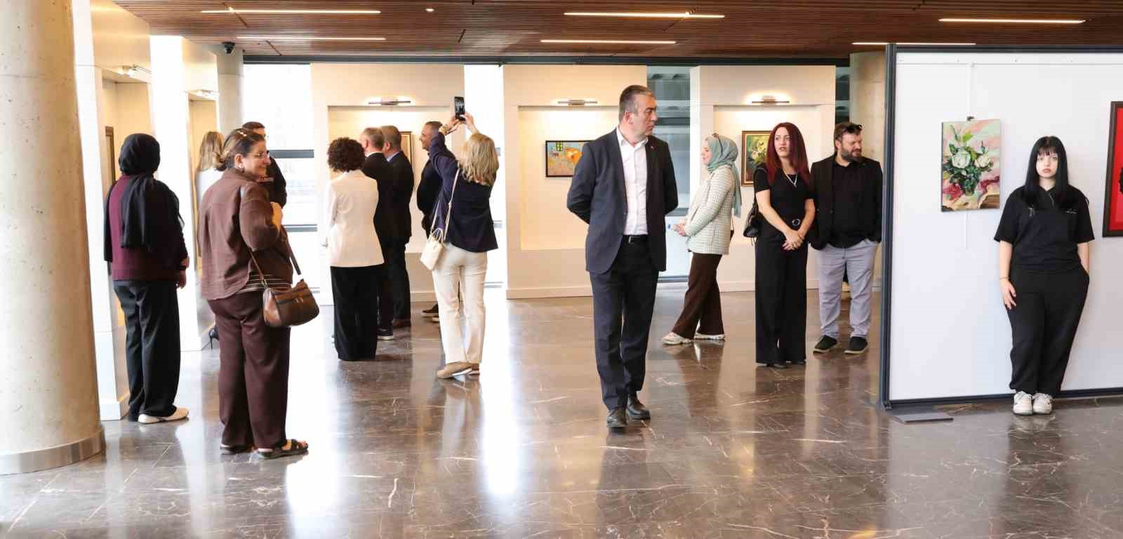 Osmangazi’den "Atatürk’ün çocuklarından sanata bakış" sergisi
