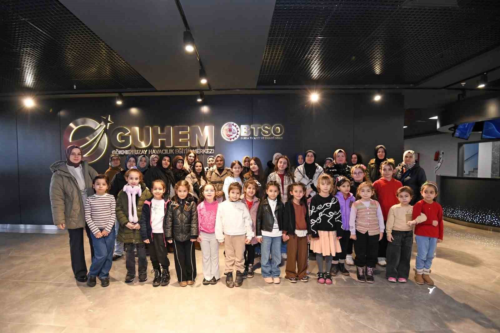 Osmangazi’den kadın ve kız çocuklarına bilim dolu gün
