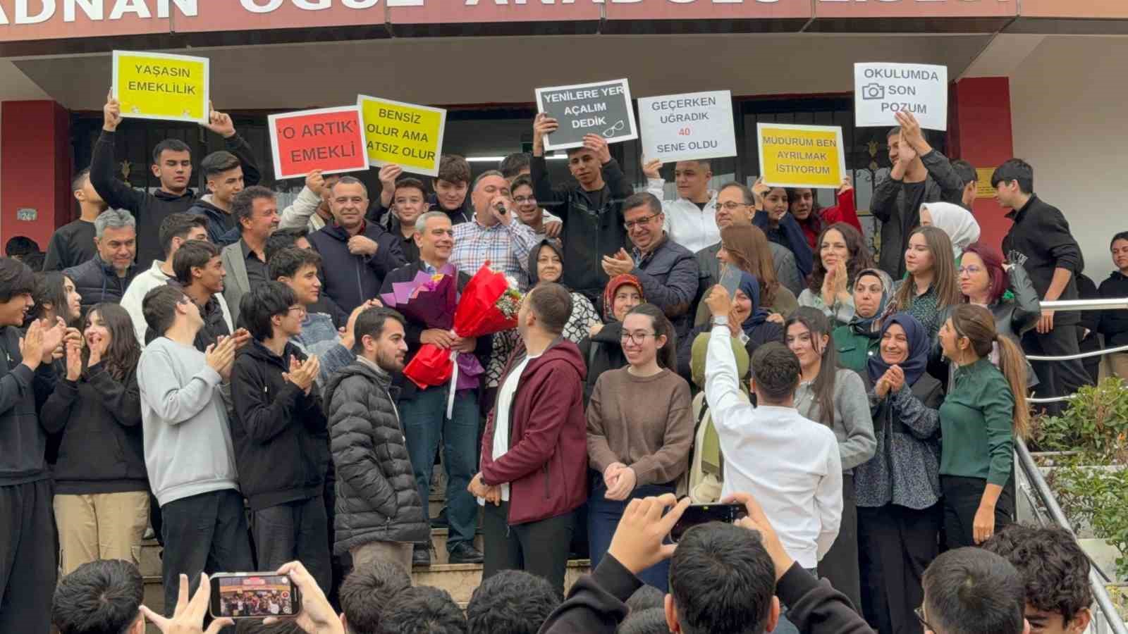 Osmaniye’de 40 yıllık meslek hayatı alkışlarla taçlandı
