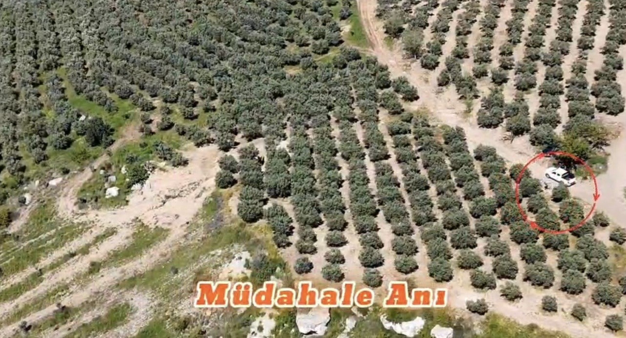 Osmaniye’de kaçak kazı yapan 6 kişi dronla yakalandı
