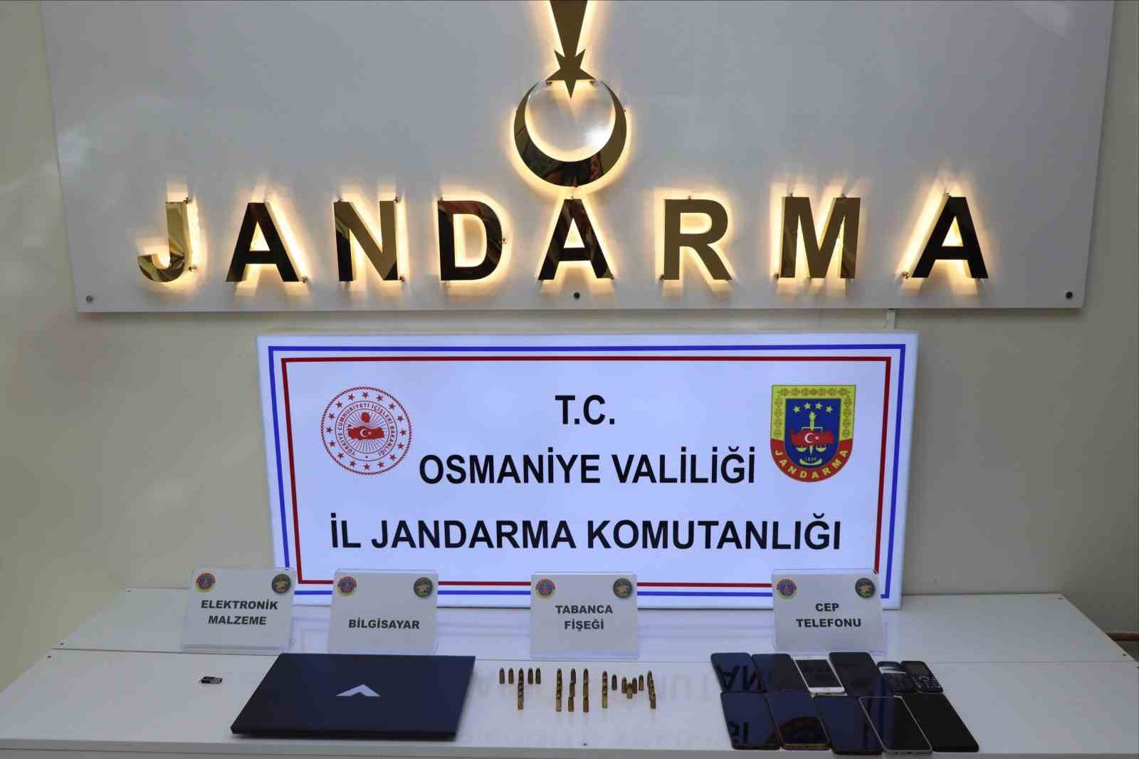 Osmaniye’de terör operasyonunda 3 tutuklama
