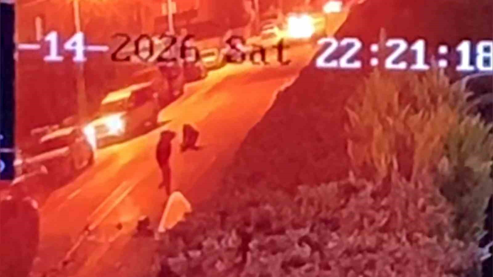 Otomobil ile motosiklet kafa kafaya çarpıştı: 2 yaralı
