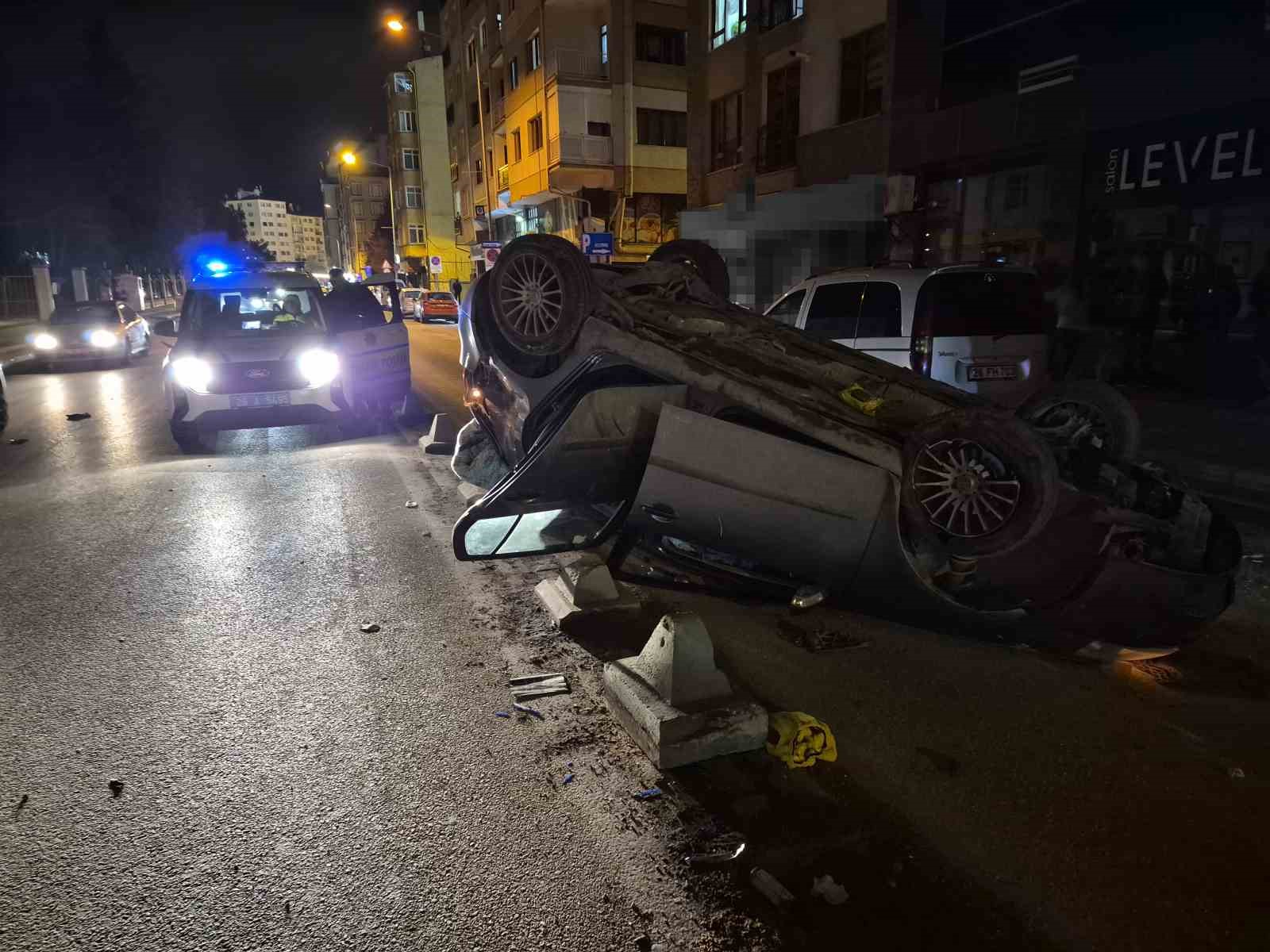 Otomobil takla attı: 1 yaralı
