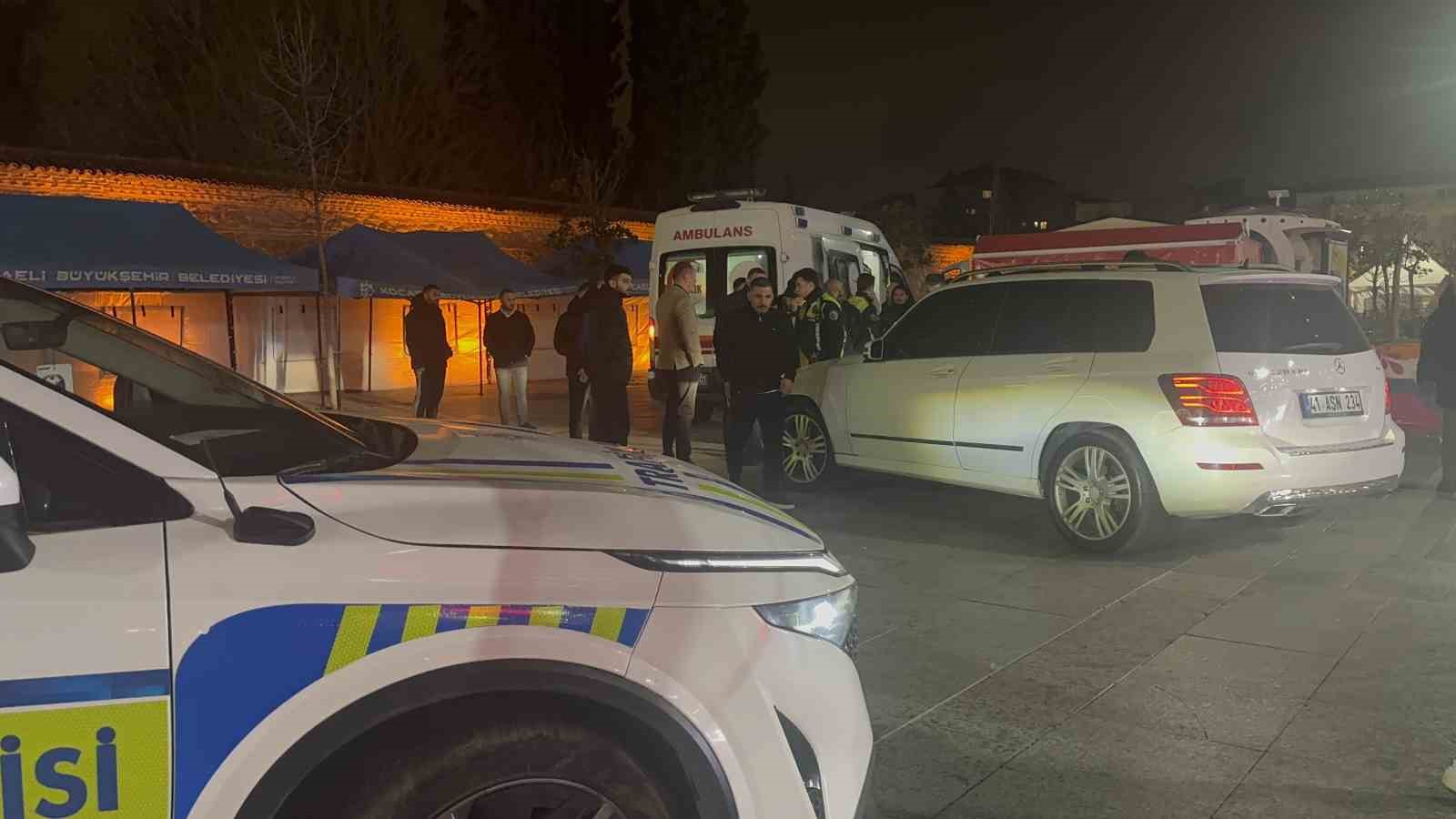 Otomobile çarpan scooter sürücüsü yaralandı
