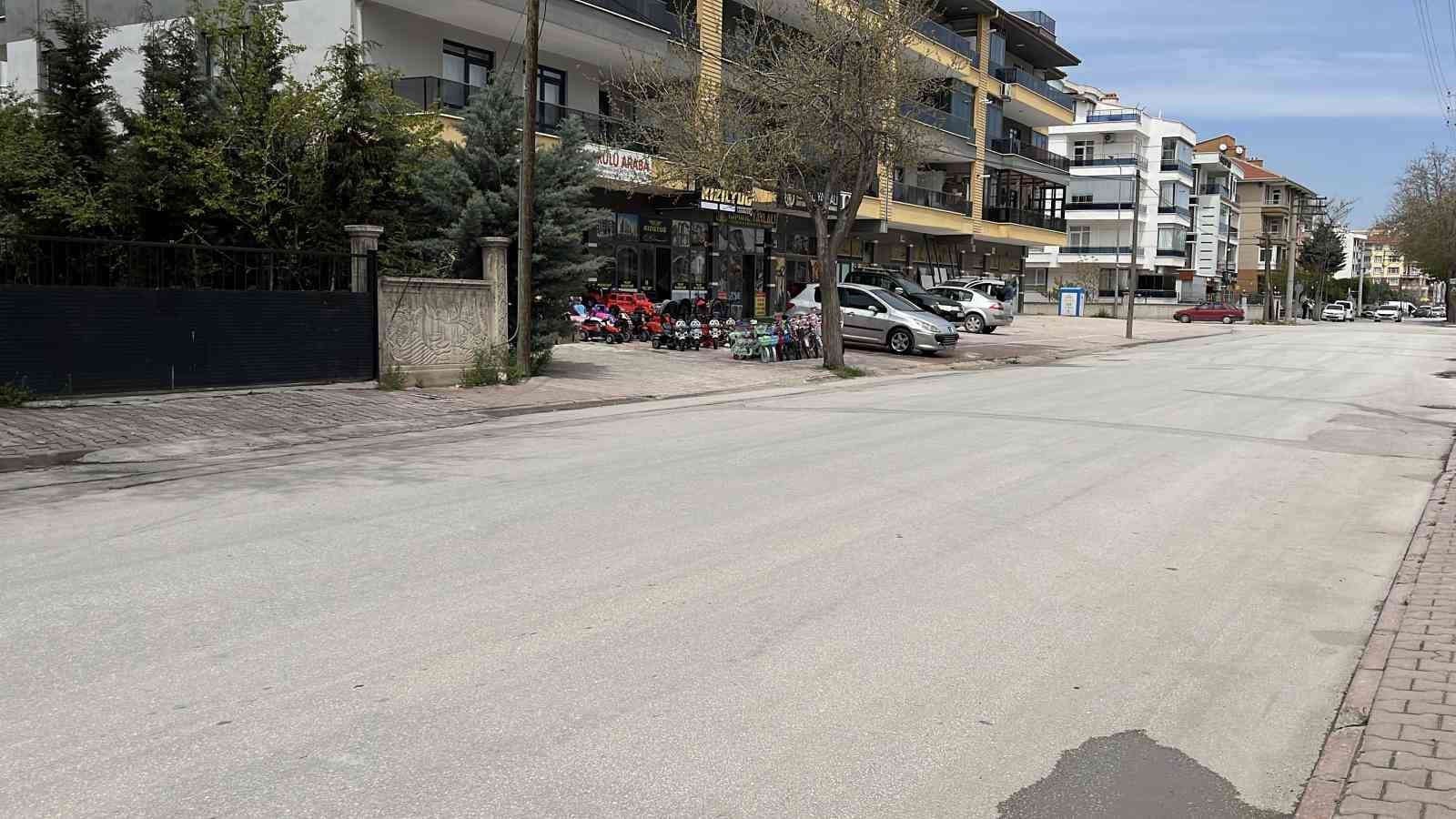 Otomobilin çarpmasıyla ölen kedinin yavrusu başından ayrılmadı
