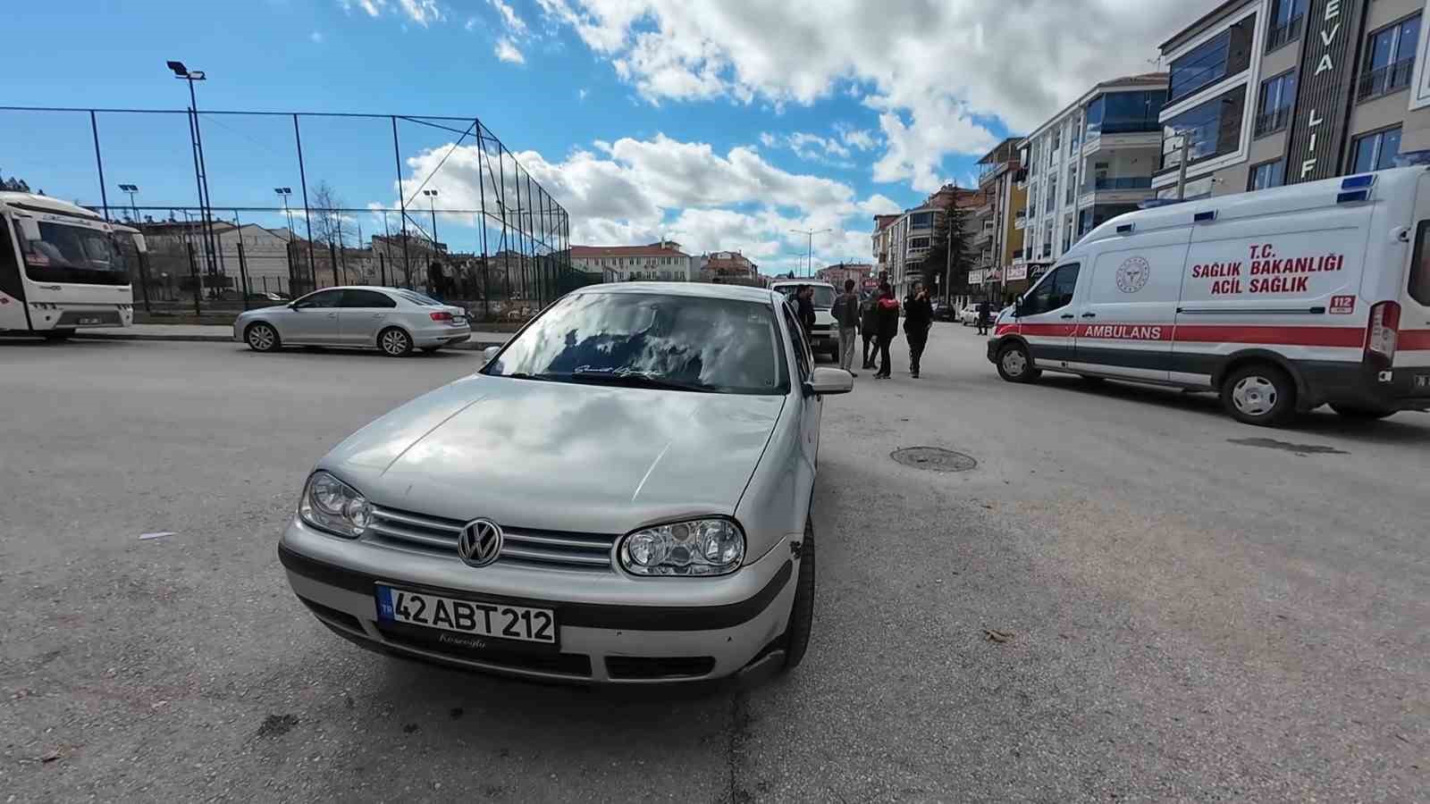 Otomobilin çarptığı 13 yaşındaki çocuk yaralandı
