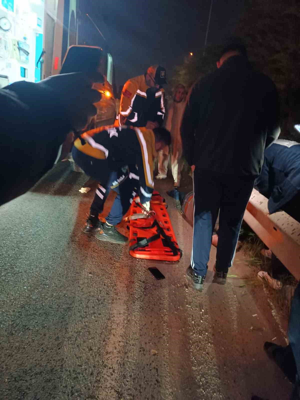 Otomobilin çarptığı yaya ağır yaralandı
