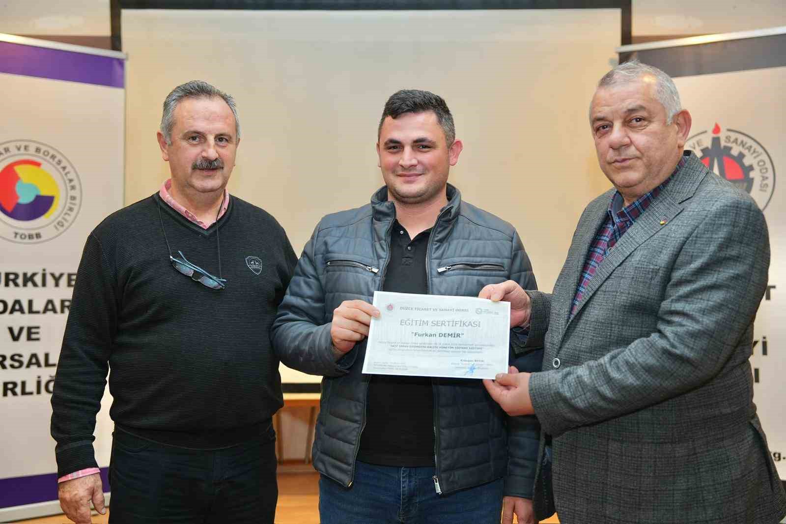 Otomotiv kalite yönetim sistemi eğitimi gerçekleştirildi
