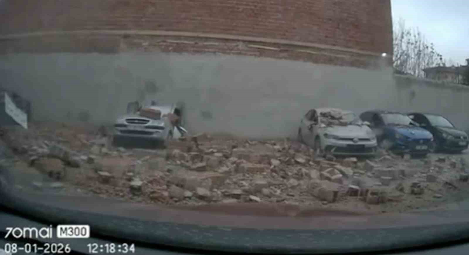 Otoparkta yaşanan facianın görüntüleri ortaya çıktı
