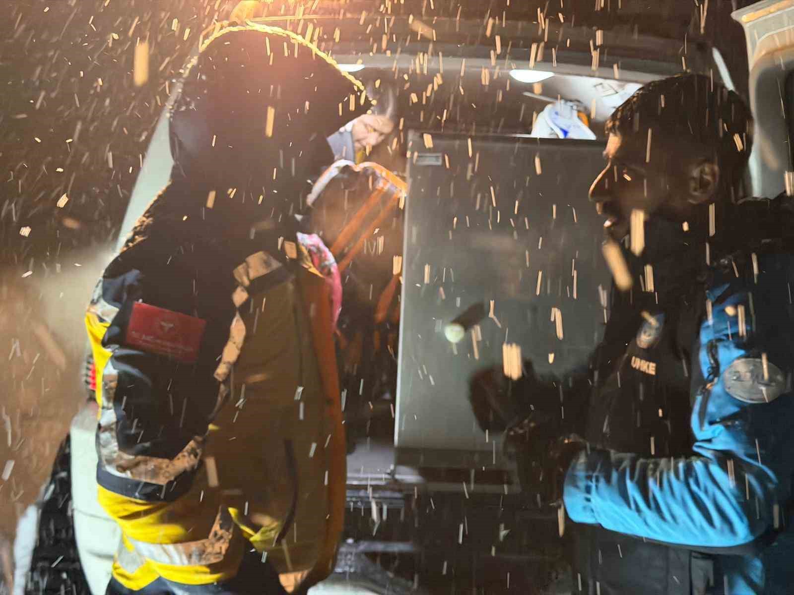 Ovacık’ta hayat kurtaran müdahale
