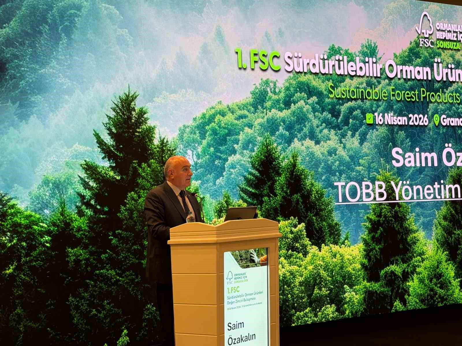 Özakalın’dan  "Sektörel Dönüşüm ve Sürdürülebilirlik" vurgusu
