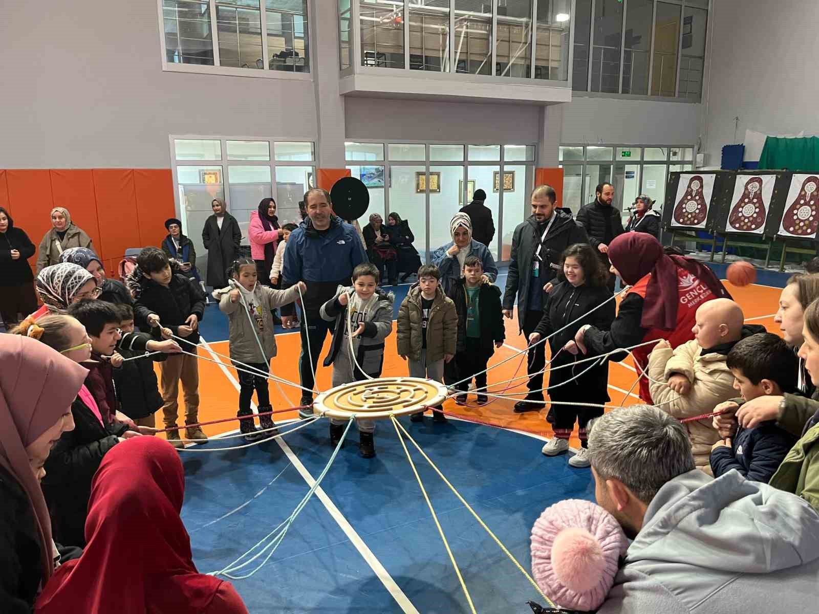 Özel bireyler gönüllerince eğlendi
