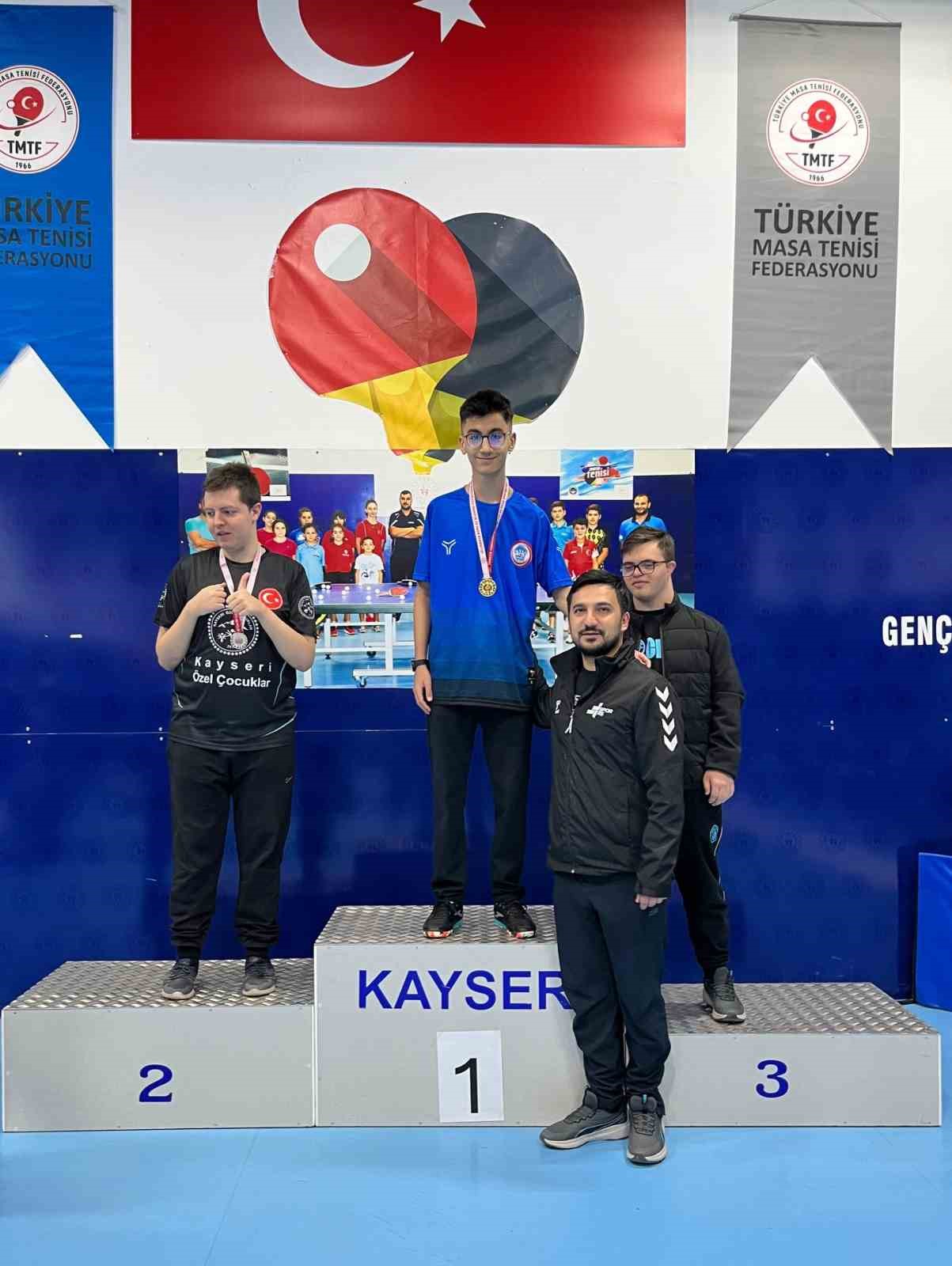 Özel sporcudan il şampiyonluğu
