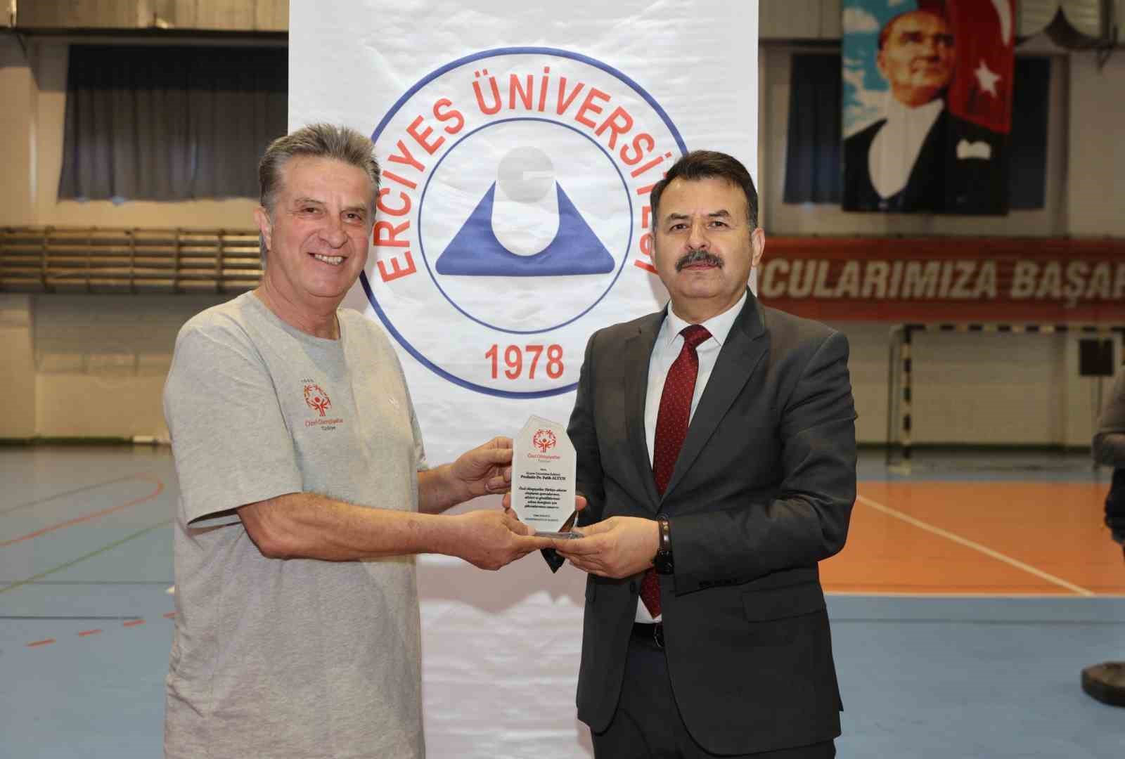 Özel Sporcular ERÜ’de Buluştu
