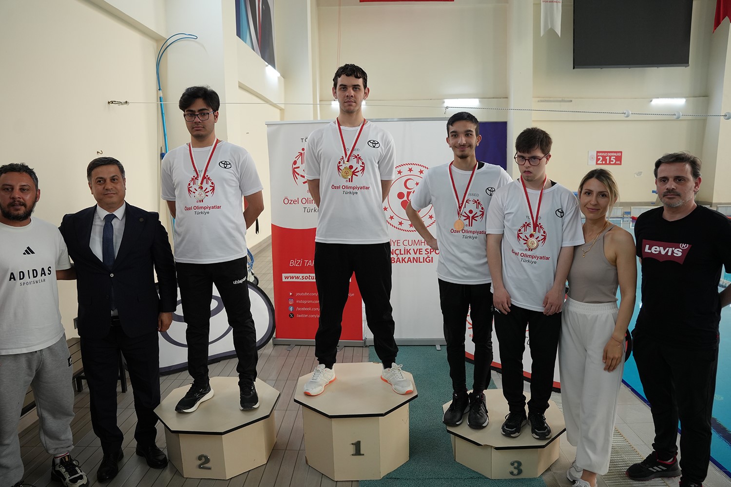 Özel sporcuların büyük buluşması tamamlandı
Özel sporcuların büyük buluşması tamamlandı