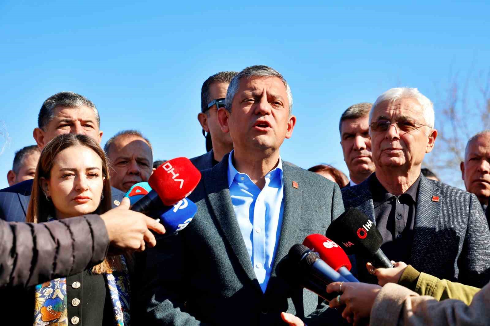 Özgür Özel’den ’Tanju Özcan’ açıklaması
