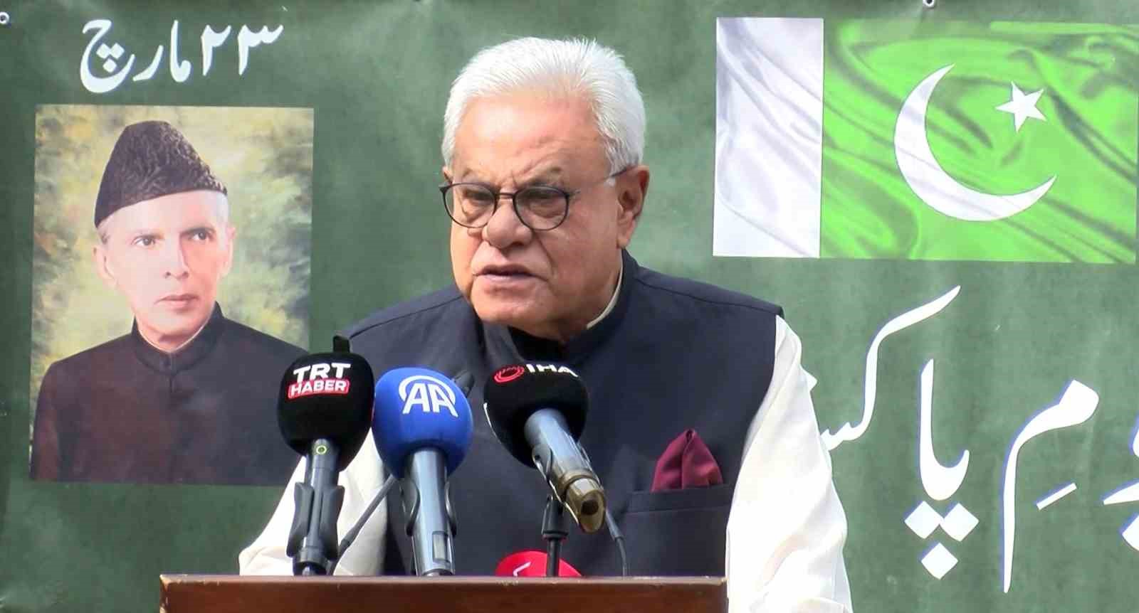 Pakistan Milli Günü Ankara’da düzenlenen programla kutlandı
Pakistan Milli Günü Ankara’da düzenlenen programla kutlandı