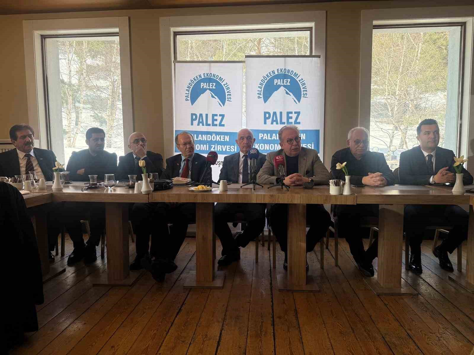 Palandöken’de ekonomi zirvesi toplantısı
