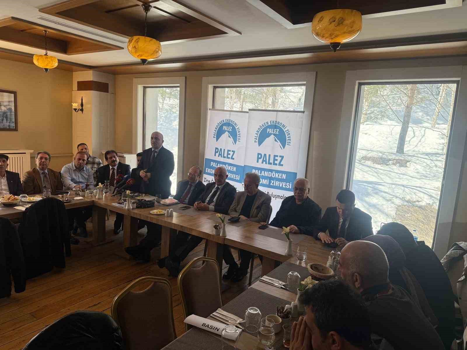 Palandöken’de ekonomi zirvesi toplantısı
