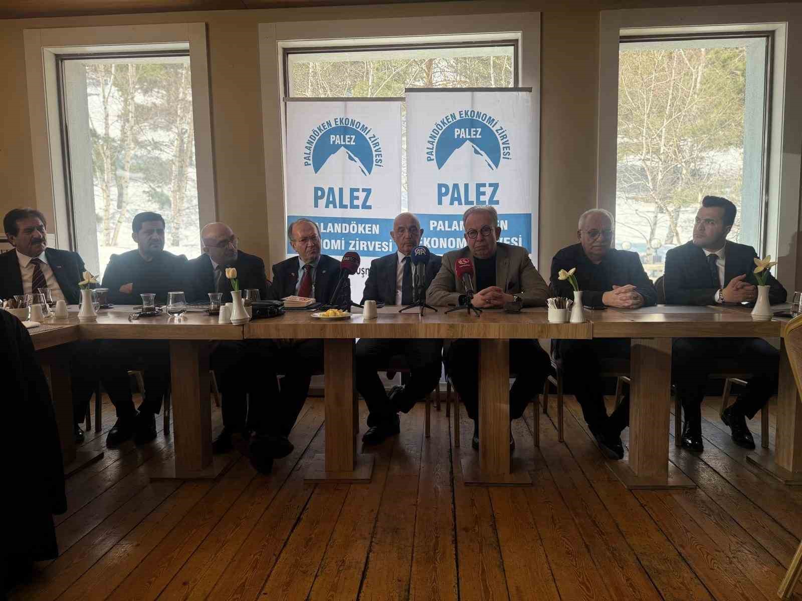 Palandöken’de ekonomi zirvesi toplantısı
