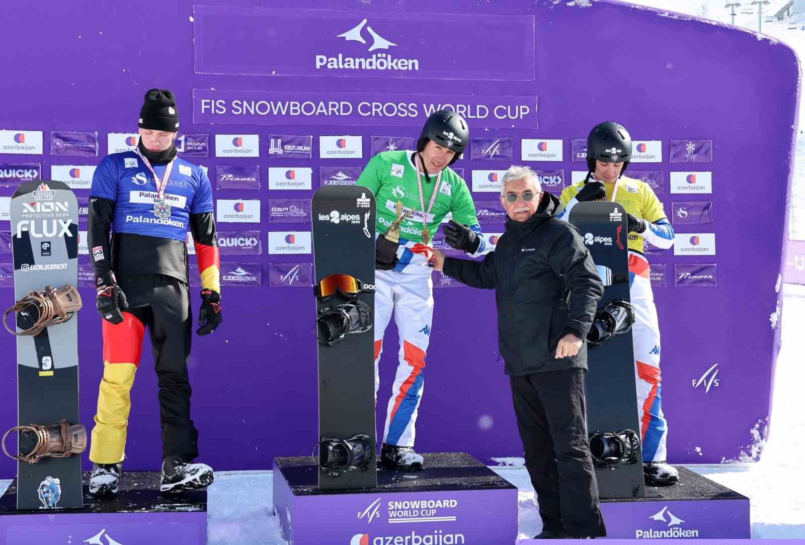 Palandöken’de FIS SBX Snowboard Dünya Kupası zirvesi
