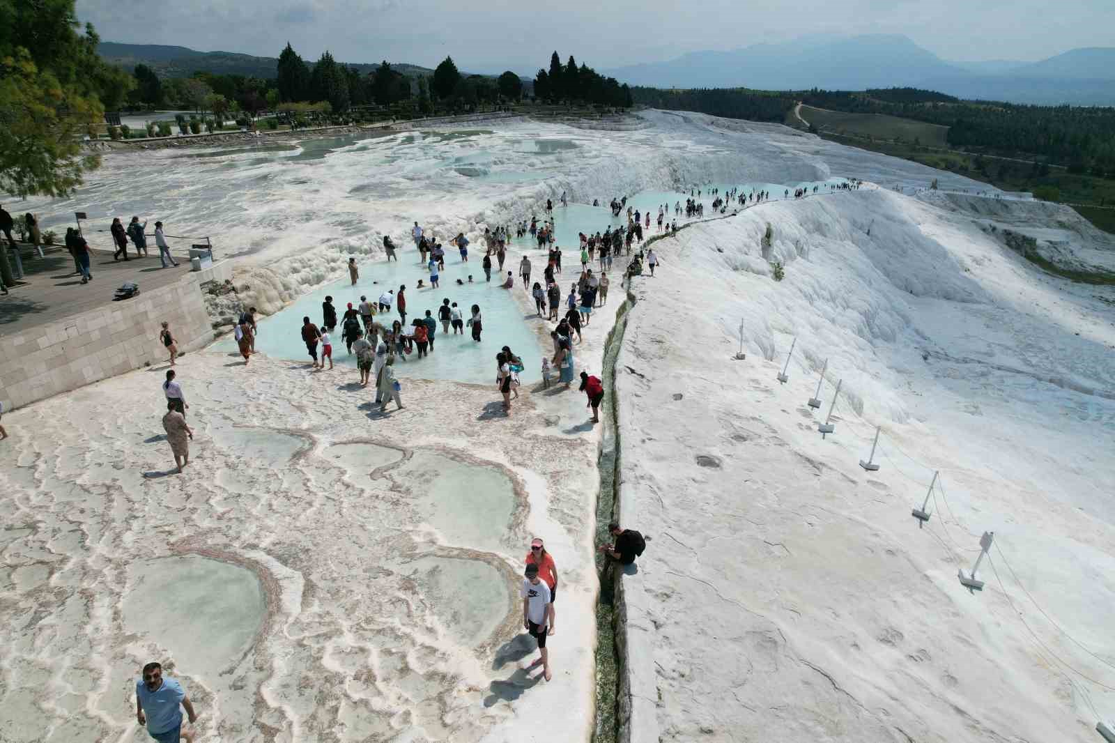 Pamukkale 2025’in en fazla ziyaret edilen 2’inci örenyeri oldu
