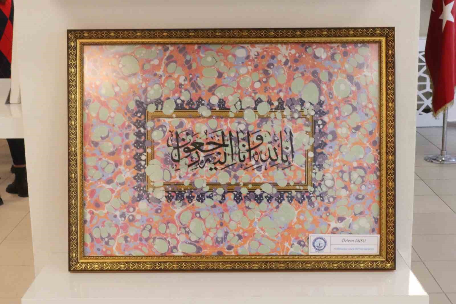 Pamukkale’de 100 eser sanatseverle buluştu
