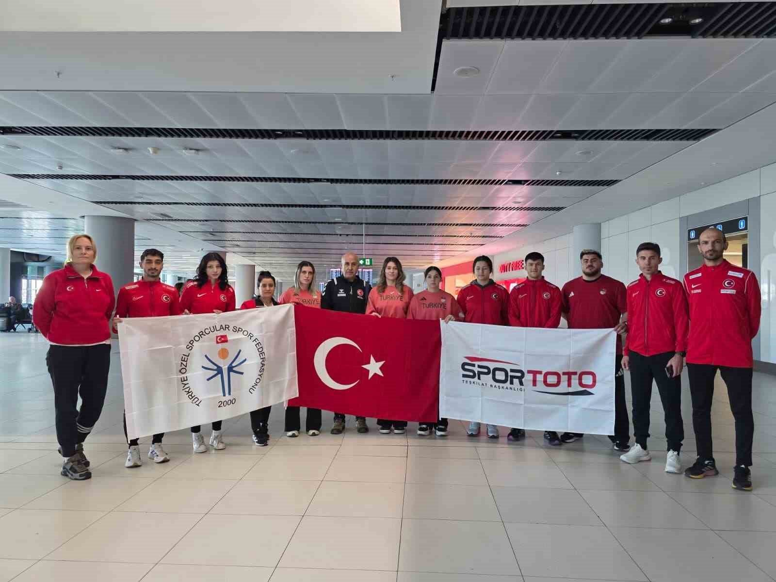 Para Atletizm Milli Takımı dünya şampiyonası için İspanya yolcusu
