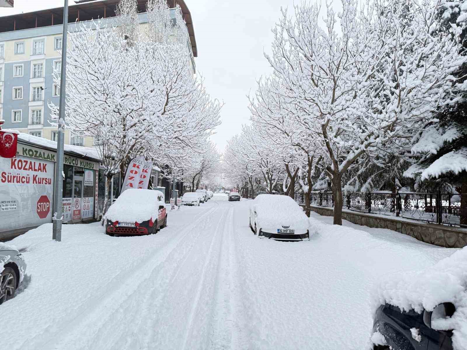 Patnos’ta kar sürprizi: İlçe merkezine 40 cm kar yağdı
