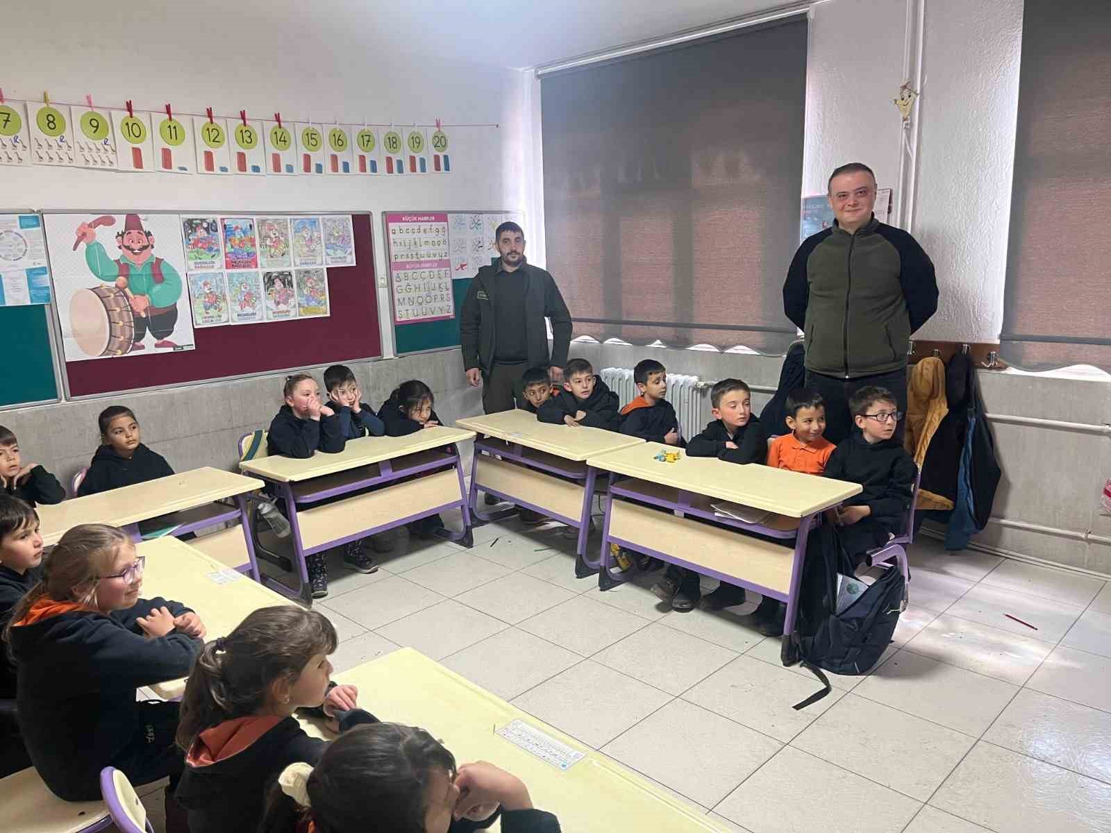 Pazarlar ilçesinde minik öğrencilere "Yeşil Vatan" eğitimi
