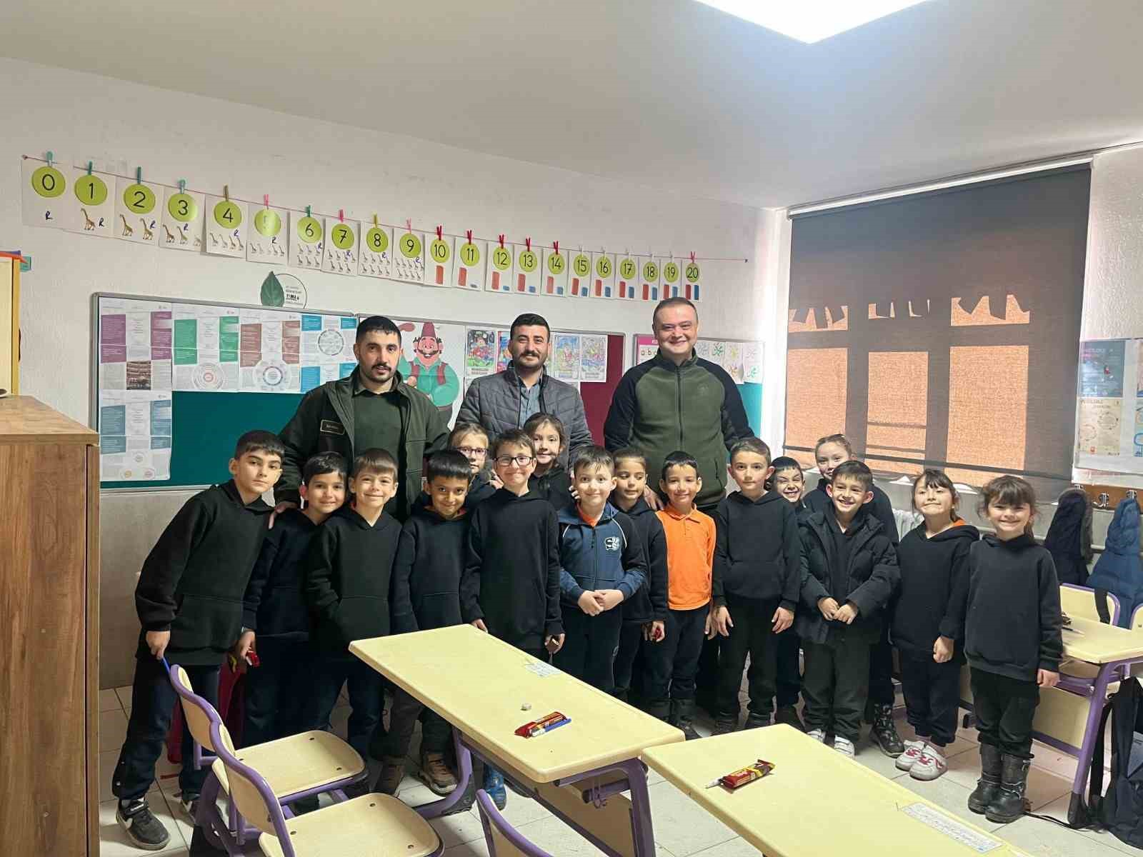 Pazarlar ilçesinde minik öğrencilere "Yeşil Vatan" eğitimi
