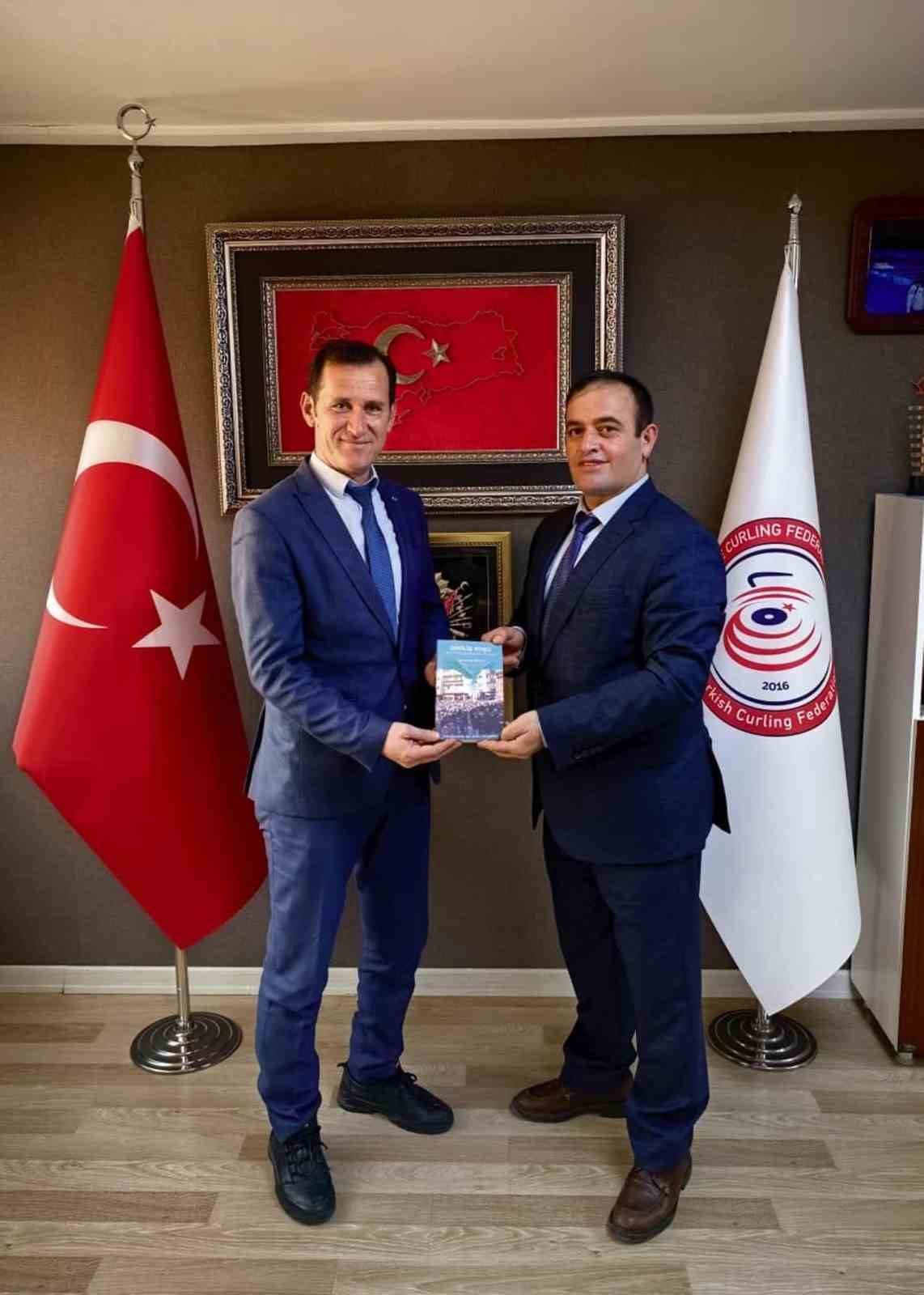 Pazarlar Spor Lisesi’nden Türkiye Curling Federasyonu’na ziyaret
