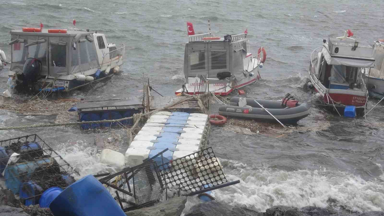 Pendik Amatör Denizciler Barınağı’nda korku dolu anlar: Tekne sahibi ölümle burun buruna geldi
