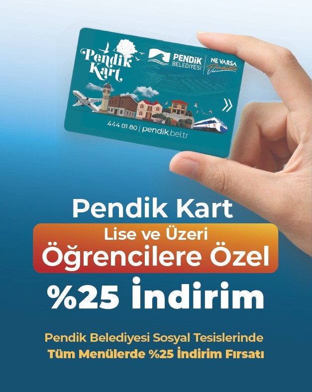 Pendik Belediyesinden öğrencilere sosyal tesislerde yüzde 25 indirim

